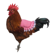 Load image into Gallery viewer, Cloth Chicken Saddle Apron Soft Adjustable Hen Back Jacket Chicken Harness Vest Poultry Apron Protecting Feathers