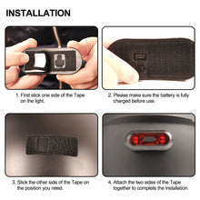 Load image into Gallery viewer, Motorcycle Helmet Led Light Rechargeable Safety Taillight Bike Motorcycles Accessories Helmet Moto USB Bicycle Helmet Light
