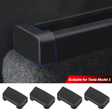 Load image into Gallery viewer, 4pcs Car Seat Rear End Rail Cover Protector Backseat Slide Protection Anti-kick For Tesla Model 3 Y Juniper 2025 Accessories