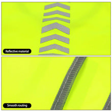 Load image into Gallery viewer, Cycling Reflective Vest Night Safety High Visibility Reflective Cycling Hiking Climbing Vest Adjustable Waist Outdoor Sports Vest