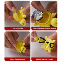 Load image into Gallery viewer, Bike LED Cute Turtle Warning Light Colorful Cycling MINI Light Waterproof MTB Road Night Tail Lamp Riding Safety Bicycle Accessories
