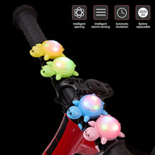Load image into Gallery viewer, Bike LED Cute Turtle Warning Light Colorful Cycling MINI Light Waterproof MTB Road Night Tail Lamp Riding Safety Bicycle Accessories