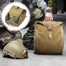 Load image into Gallery viewer, Tactical Helmet Storage Bag Pack Multi-Purpose Storage Pouch Molle Bag for Sports Hunting Shooting Combat Helmets