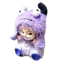 Load image into Gallery viewer, Protective Acrylic Face Cover Case For Plush Dolls Display Bag for Labubu Skull Panda No Doll Transparent Face Cover Doll Accessories