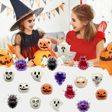 Load image into Gallery viewer, 1PC Halloween Squeeze Pumpkin Ghost Pressure Ball Stress Relief Sensory Toy Trick or Treat Gift Sensory Halloween Party Favors