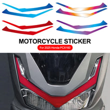 Load image into Gallery viewer, Pair Motorcycle Headlight Vinyl Wrap Protective Film with Decorative Stripe Headlight Tint Protection Layer for 2025 Honda PCX160