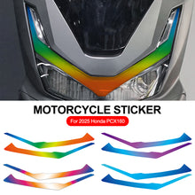 Load image into Gallery viewer, Pair Motorcycle Headlight Vinyl Wrap Protective Film with Decorative Stripe Headlight Tint Protection Layer for 2025 Honda PCX160