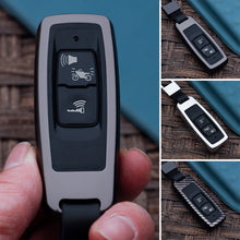 Load image into Gallery viewer, Zinc Alloy Motorcycle Key Cover Metal Key Case Protector Key Shell Replacement Anti-Scratch Key Holder for Honda PCX160/LEAD125/SH300/NS110R