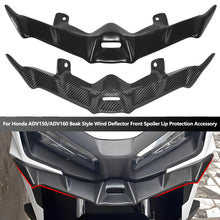 Load image into Gallery viewer, Motorcycle Front Headlight Guard Bar for Honda ADV150/ADV160 Beak Style Wind Deflector Front Spoiler Lip Protection Accessory