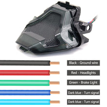 Load image into Gallery viewer, Motorcycle LED Tail Light Rear Brake Lamp Integrated Turn Signal Light for Yamaha MT-07/25 R3 R25 Y15 V1 V2 LED Taillight