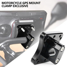 Load image into Gallery viewer, 12mm Motorcycle GPS Mount Clamp Exclusive for AMPS Pattern Mounts Navigation Device Pressure Base Bracket Adapter