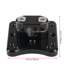 Load image into Gallery viewer, 12mm Motorcycle GPS Mount Clamp Exclusive for AMPS Pattern Mounts Navigation Device Pressure Base Bracket Adapter
