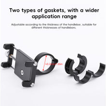 Load image into Gallery viewer, Aluminum Alloy Mobile Phone Stand For Bicycles And Electric Bikes Screw-Type Adjustable 4-Claw Hook Navigation Bracket Cycling Accessories
