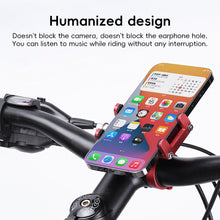 Load image into Gallery viewer, Aluminum Alloy Mobile Phone Stand For Bicycles And Electric Bikes Screw-Type Adjustable 4-Claw Hook Navigation Bracket Cycling Accessories