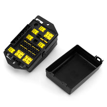 Load image into Gallery viewer, 16-Way Car Fuse Box with 7 Relays for New Energy Vehicle Circuit Protection Automotive Power Distribution Block Relay Control Center 12v-24V