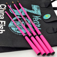 Load image into Gallery viewer, 1PC 1.2/1.5/1.8/2.1M Ultra-Light Stream Fishing Rod 5/5 Action Bait Finesse System Retractable Carbon Pole For Beginners Including Storage Bag