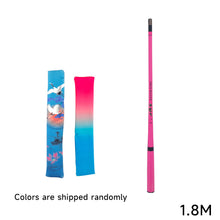 Load image into Gallery viewer, 1PC 1.2/1.5/1.8/2.1M Ultra-Light Stream Fishing Rod 5/5 Action Bait Finesse System Retractable Carbon Pole For Beginners Including Storage Bag