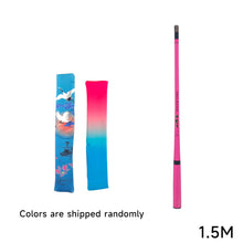 Load image into Gallery viewer, 1PC 1.2/1.5/1.8/2.1M Ultra-Light Stream Fishing Rod 5/5 Action Bait Finesse System Retractable Carbon Pole For Beginners Including Storage Bag