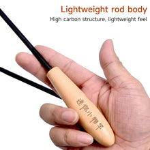 Load image into Gallery viewer, 1PC 1.2/1.5/1.8/2.1M Retractable Stream Bait Finesse System Rod High Carbon Fiber Ultra-Light Short Section Pole For Kids Beginners