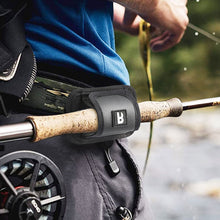 Load image into Gallery viewer, 1PC Flying Fishing Rod Stand Belt And Molle Straps Installation Thickened Reinforced Fishing Rod Anti-Drop Fastener Hook And Loop Strap Fixed