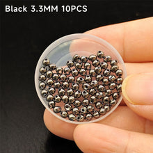 Load image into Gallery viewer, 10PCS JIGOFF Fly Fishing Hooks Binding Material Teardrop Tungsten Bead Head Nymph Sinking Fly Hook Fishing Tackle Accessories