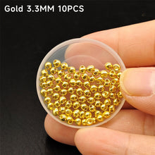 Load image into Gallery viewer, 10PCS JIGOFF Fly Fishing Hooks Binding Material Teardrop Tungsten Bead Head Nymph Sinking Fly Hook Fishing Tackle Accessories