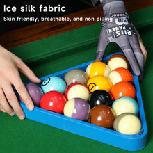 Load image into Gallery viewer, 1PC Professional Three-Finger Billiards Gloves Anti-Slip And Breathable Ice Silk Snooker Gloves For Left Hand