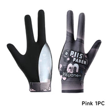 Load image into Gallery viewer, 1PC Professional Three-Finger Billiards Gloves Anti-Slip And Breathable Ice Silk Snooker Gloves For Left Hand