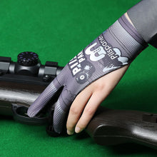 Load image into Gallery viewer, 1PC Professional Three-Finger Billiards Gloves Anti-Slip And Breathable Ice Silk Snooker Gloves For Left Hand