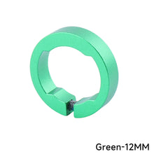 Load image into Gallery viewer, 1PC 8/12MM Bicycle Grip Lock Ring Handlebar End Fixing Collar Aluminum Alloy Handlebar Decorative Accessories