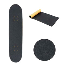 Load image into Gallery viewer, 1PC 81*21CM Professional Skateboard Sandpaper Anti-Slip Wear-Resistant with Air Holes Diamond Sandpaper Surfboard Double Kickboard Accessories