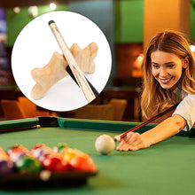 Load image into Gallery viewer, 1PC Wooden Crown Billiard Cue Stand Cue Rest Mechanical Bridge Display Storage Rack Billiard Accessories