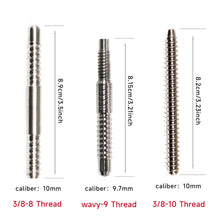 Load image into Gallery viewer, 1PC Billiard Cue Joint Screw Multi-Spec Stainless Steel Cue Connector Detachable Split Pool Cue Hardware Accessory