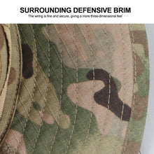 Load image into Gallery viewer, Tactical Camouflage Hat Men Bucket Hats Panama Summer Cap Hunting Hiking Outdoor Fishing Camo Sun Caps
