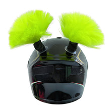 Load image into Gallery viewer, 2pcs Helmet Decoration Braids Motrocycle Helmet Accessories Plush Braids Pigtail Decoration for Motorcycle Bicycle Hair Patches Wig