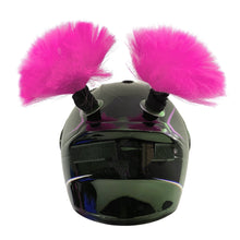 Load image into Gallery viewer, 2pcs Helmet Decoration Braids Motrocycle Helmet Accessories Plush Braids Pigtail Decoration for Motorcycle Bicycle Hair Patches Wig