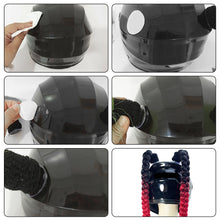 Load image into Gallery viewer, 2pcs Motorcycle Helmet Dual Pigtail Braids Decoration Woman Braids Wig For Motorbike Helmets Twist Ponytail With Sucker