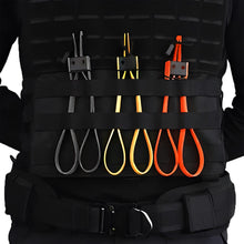 Load image into Gallery viewer, Tactical Cable Tie Strap Handcuffs War Battle Agent CS Gear Plastic Hunting Disposable Cable Tie Cosplay