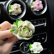 Load image into Gallery viewer, Car Jasmine Air Outlet Perfume Clip Car Air Freshener Peach Blossom Aroma Diffuser Car Decoration Accessories Fresh Air