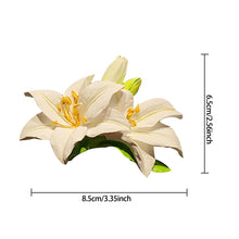 Load image into Gallery viewer, Car Air Outlet Perfume Clip Lily Shape Car Air Freshener Peach Blossom Aroma Diffuser Car Decoration Accessories Fresh Air