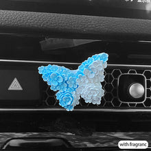 Load image into Gallery viewer, Car Flower Tulip Air Outlet Perfume Clip Butterfly Car Air Freshener Peach Blossom Aroma Diffuser Car Decoration Accessories Fresh Air