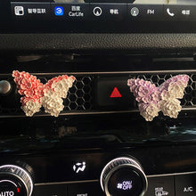 Load image into Gallery viewer, Car Flower Tulip Air Outlet Perfume Clip Butterfly Car Air Freshener Peach Blossom Aroma Diffuser Car Decoration Accessories Fresh Air