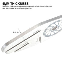 Load image into Gallery viewer, Bicycle Repair Tool Bike Disc Brake Rotor Alignment Truing Tools MTB Flattening Correction Wrench Stainless Steel Bike Tool