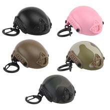 Load image into Gallery viewer, Mini Tactical FAST Helmet Shape Keychain Bottle Opener Gift Decorations Bar Beer Kitchen Gadget Outdoor Camping Tool