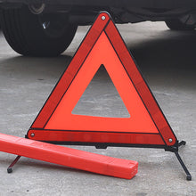 Load image into Gallery viewer, Car Emergency Breakdown Warning Reflective Tripod Red Triangle Reflector Road Safety Hazard Car Portable Foldable Stop Sign