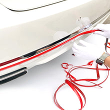 Load image into Gallery viewer, 3/5M Car Exterior Chrome Body Protective Strip Door Bumper Moulding Styling Trim Sticker Red 6/8/10MM 12MM 15MM 20MM 22MM