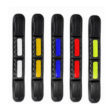 Load image into Gallery viewer, 2Pcs Car Bumper Reflective Protector Strip Body Door Anti-collision Safety Strip Protector Guard Bar Bumper Crash Lip Stickers Car Styling