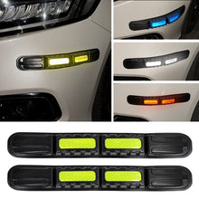 Load image into Gallery viewer, 2Pcs Car Bumper Reflective Protector Strip Body Door Anti-collision Safety Strip Protector Guard Bar Bumper Crash Lip Stickers Car Styling
