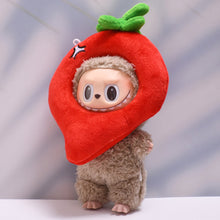 Load image into Gallery viewer, For 17cm Labubu Doll Clothes Cute Umberllla Chili Pepper Carrot Headwear Doll Accessories Lovely Outfit Gifts for Girls Friends