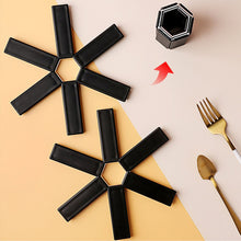 Load image into Gallery viewer, Foldable Insulation Pad Pot Mat Dish Placemat Coaster Folding Heat Insulation High Temperature Pots and Pans Kitchen Gadgets